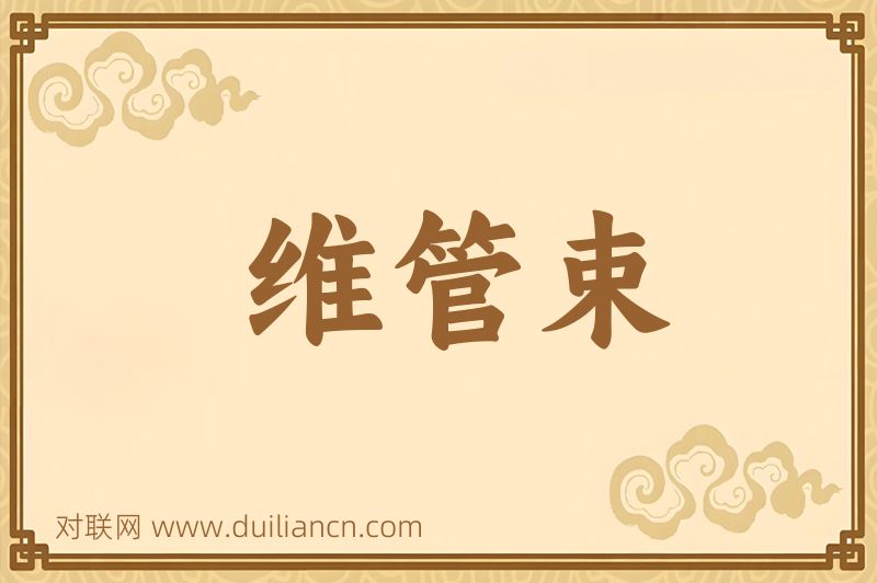 维管束词语的意思