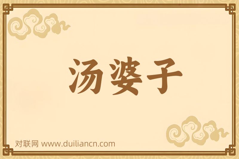 汤婆子词语的意思