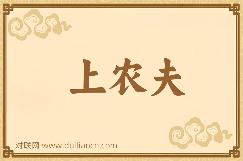 上农夫词语的意思
