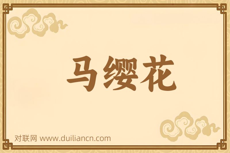 马缨花词语的意思