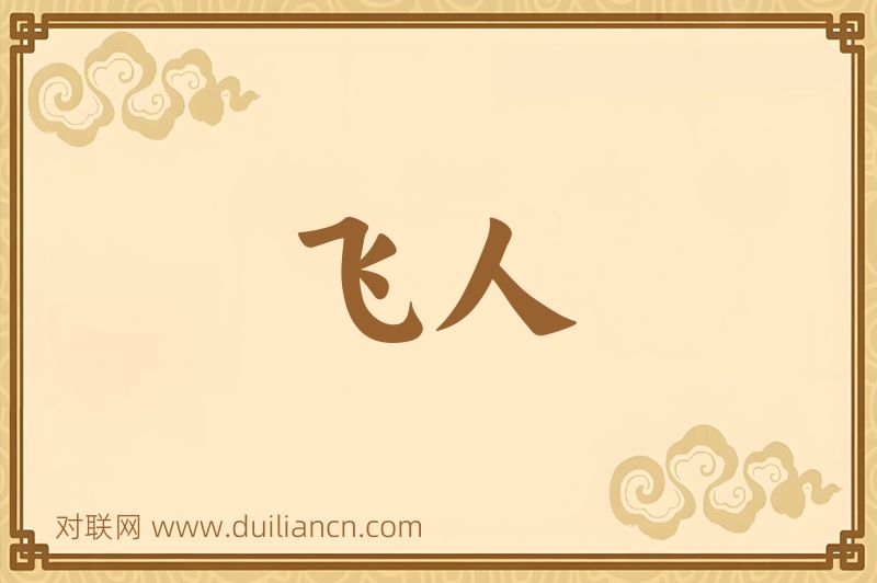 飞人词语的意思