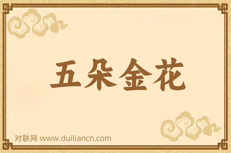 五朵金花词语的意思