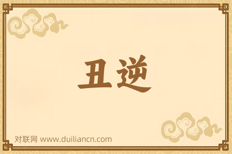 丑逆词语的意思