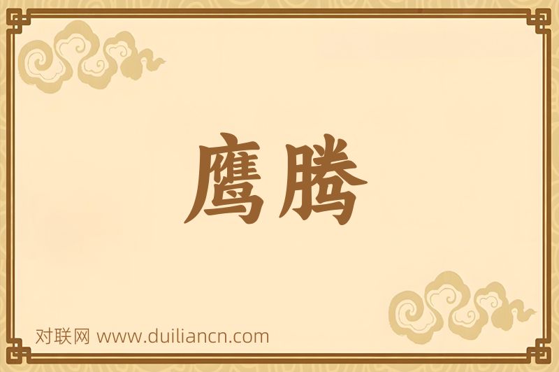 鹰腾词语的意思