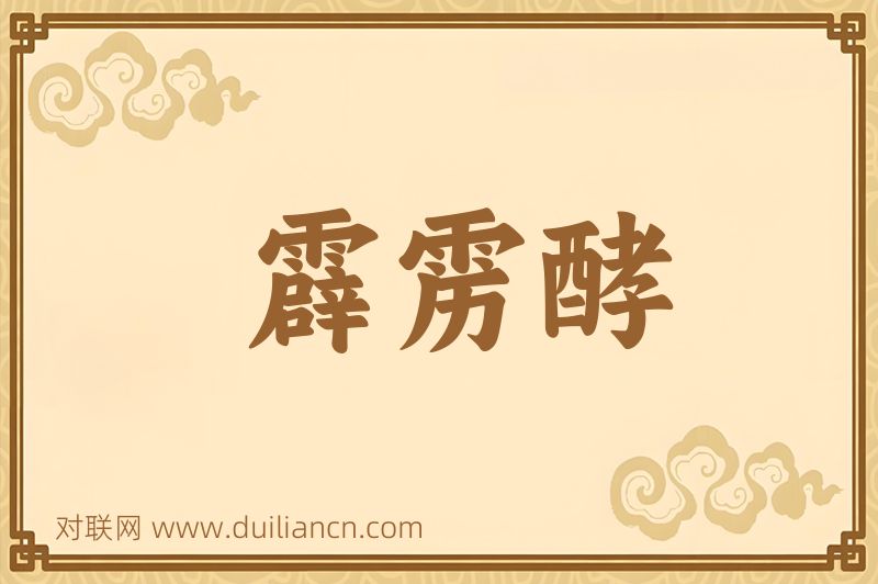 霹雳酵词语的意思