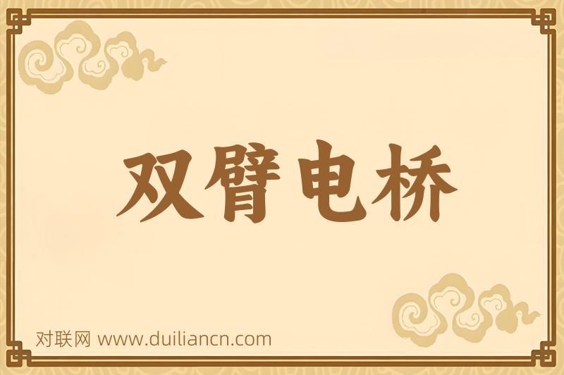 双臂电桥词语的意思