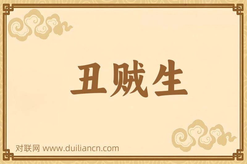 丑贼生词语的意思