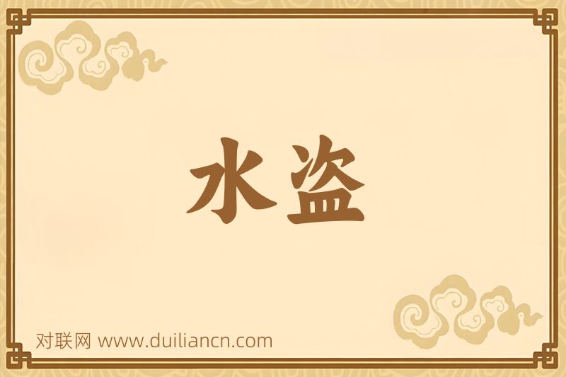 水盗词语的意思
