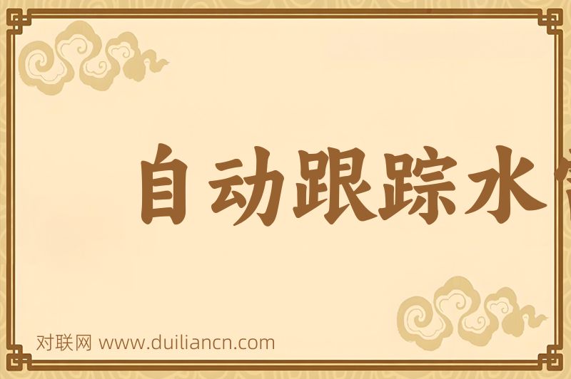 自动跟踪水雷词语的意思
