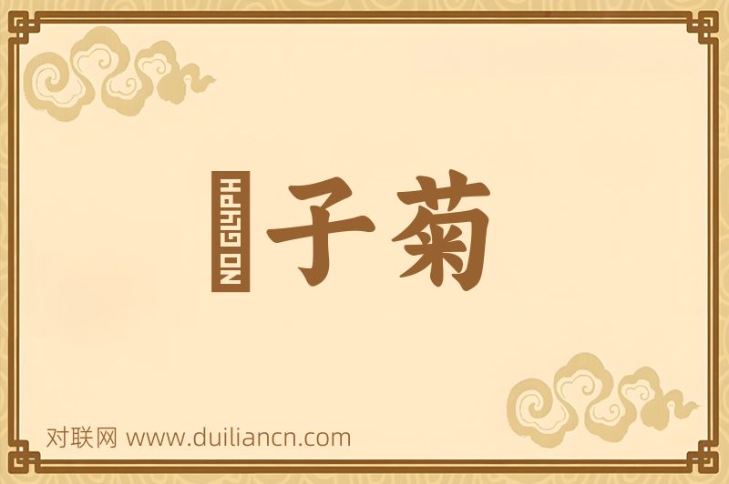 毬子菊词语的意思