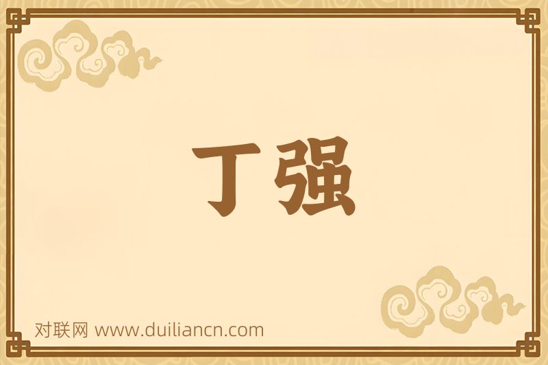 丁强词语的意思