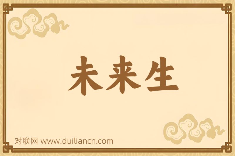 未来生词语的意思