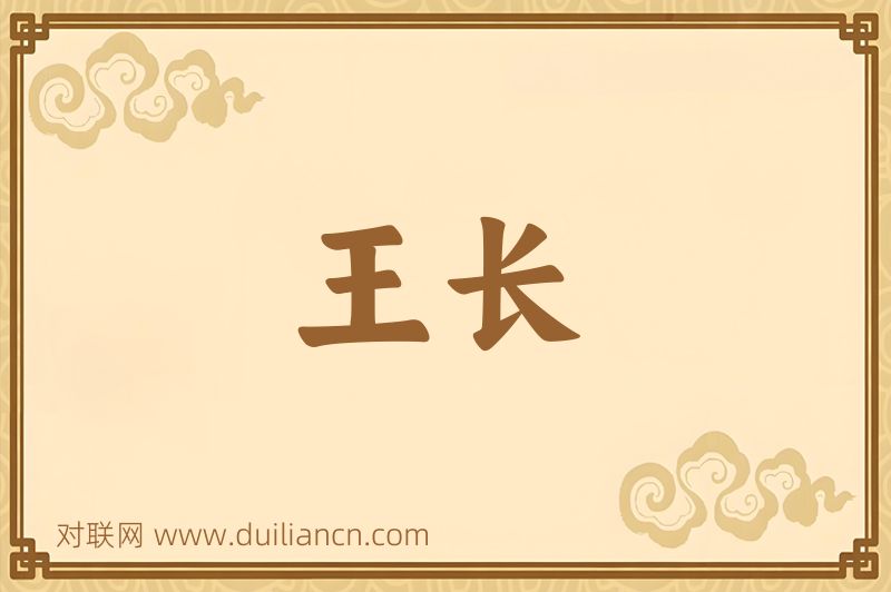 王长词语的意思