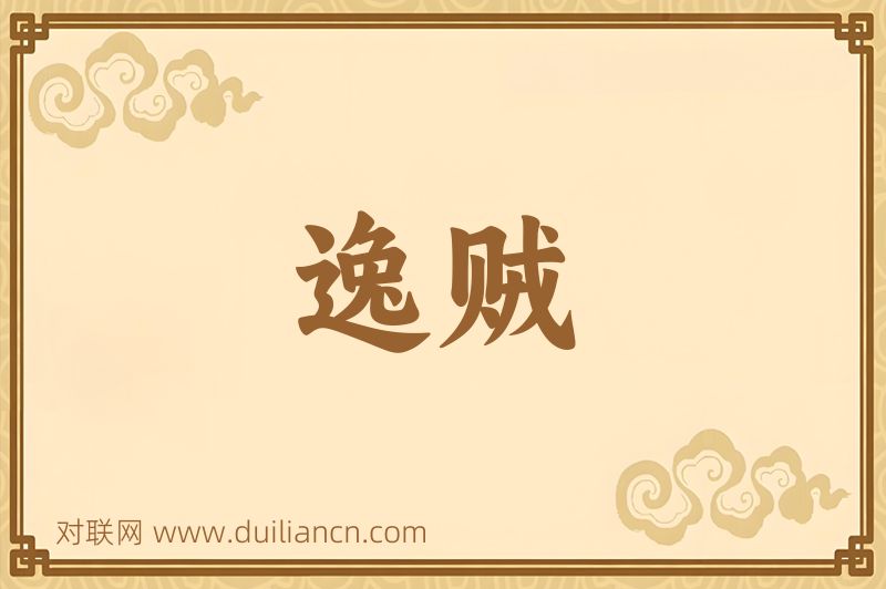 逸贼词语的意思