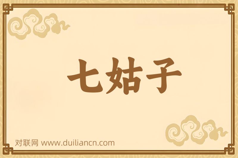七姑子词语的意思
