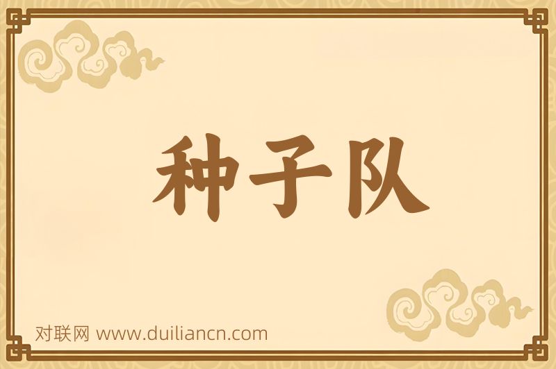 种子队词语的意思