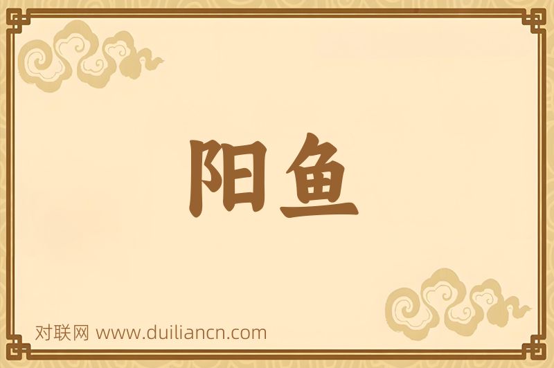阳鱼词语的意思