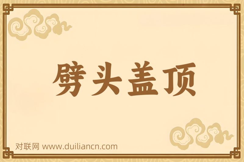 劈头盖顶词语的意思